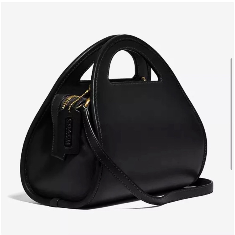 Coach Zip Dome Crossbody Bag in black